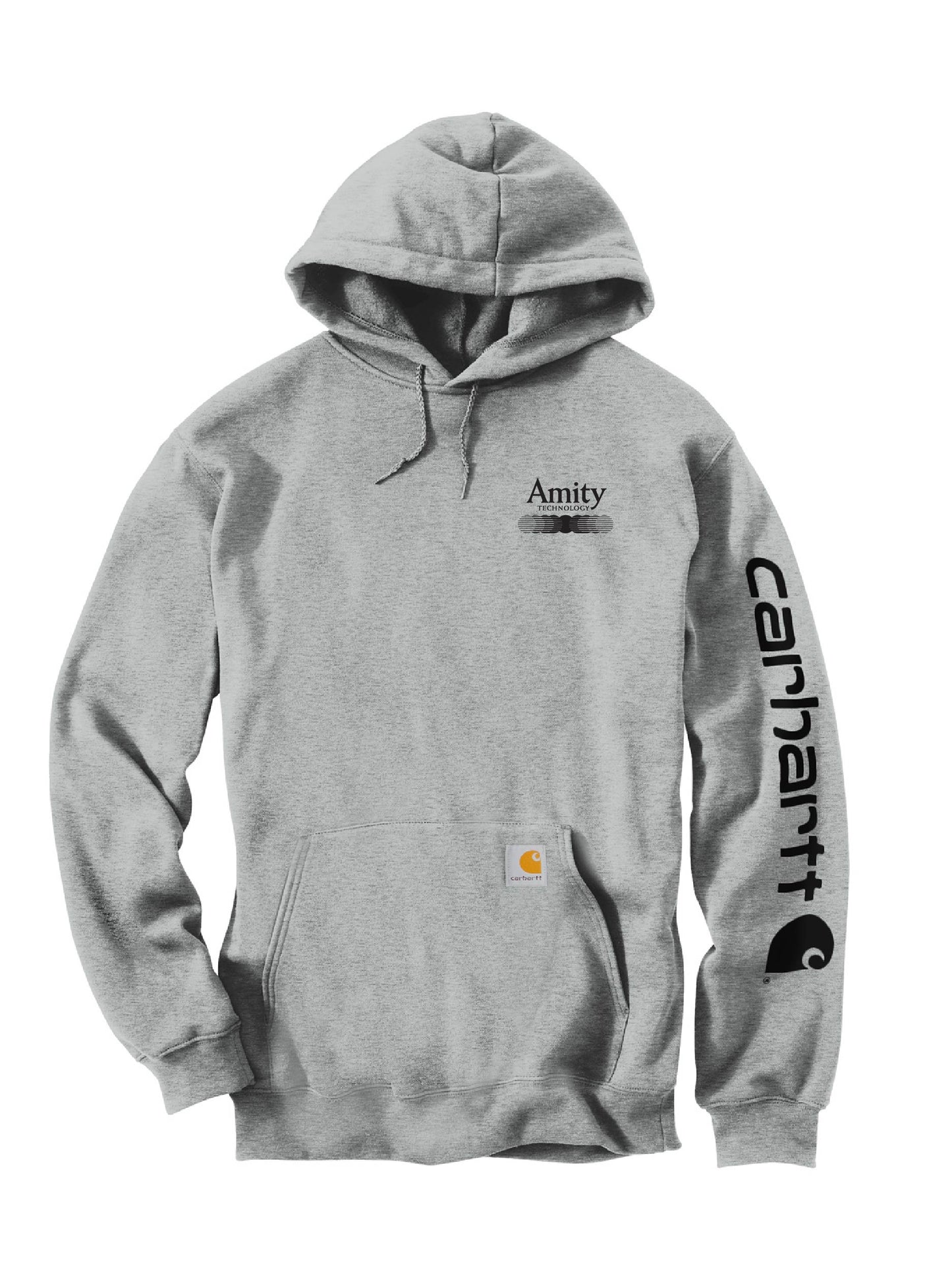 AT203. Carhartt® Midweight Hooded Logo Sweatshirt