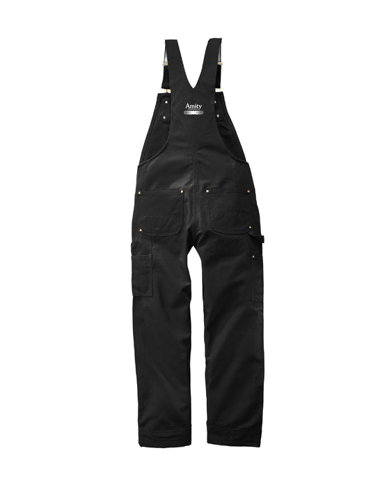 AT204. Carhartt® Duck Unlined Bib Overalls (Waist 30-40)