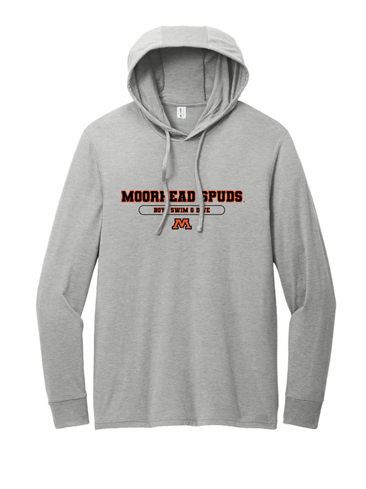 MBS303. Allmade Unisex Tri-Blend Hoodie Tee