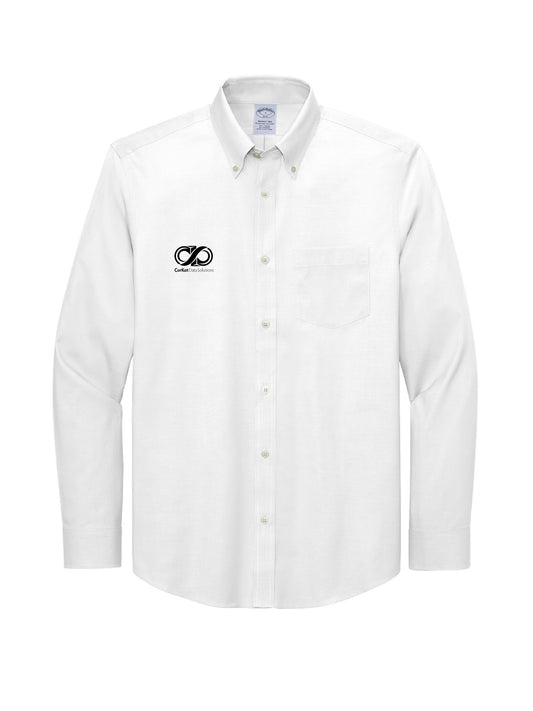 CK227. Brooks Brothers® Wrinkle-Free Stretch Pinpoint Shirt