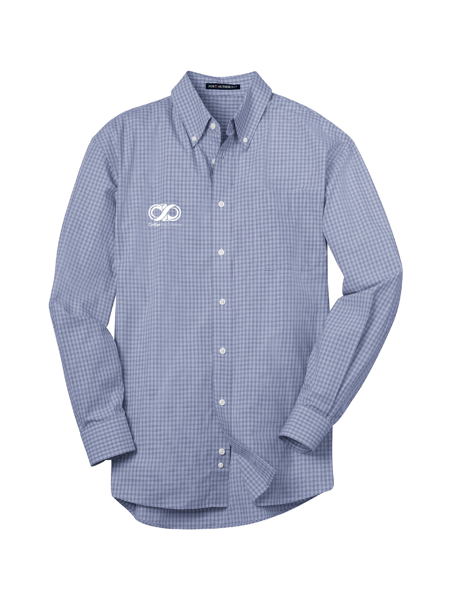 CK228. Port Authority® Plaid Pattern Easy Care Shirt