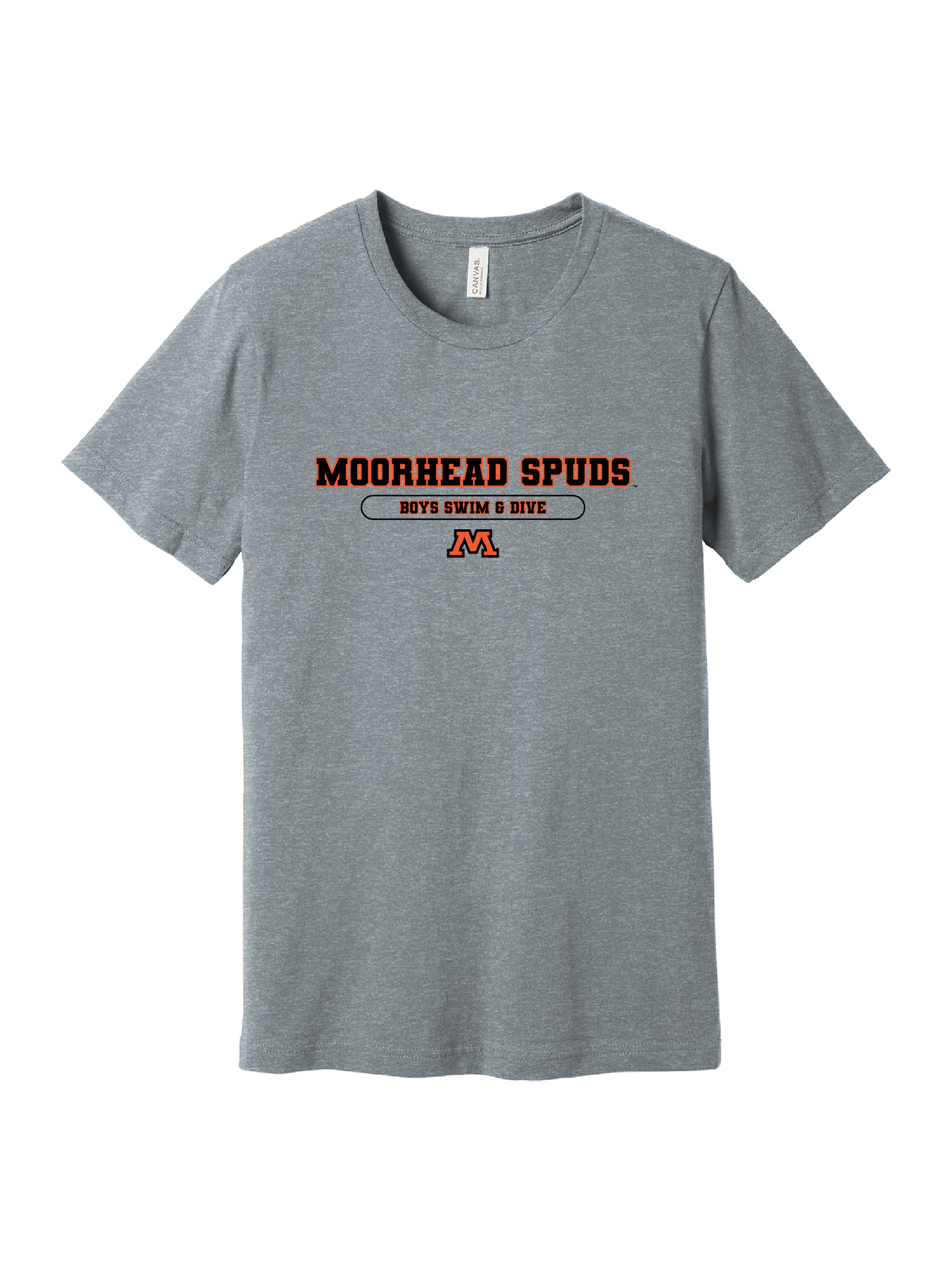 MBS300. BELLA+CANVAS ® Unisex Heather CVC Short Sleeve Tee