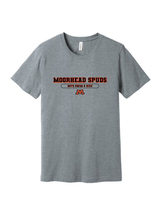 MBS300. BELLA+CANVAS ® Unisex Heather CVC Short Sleeve Tee