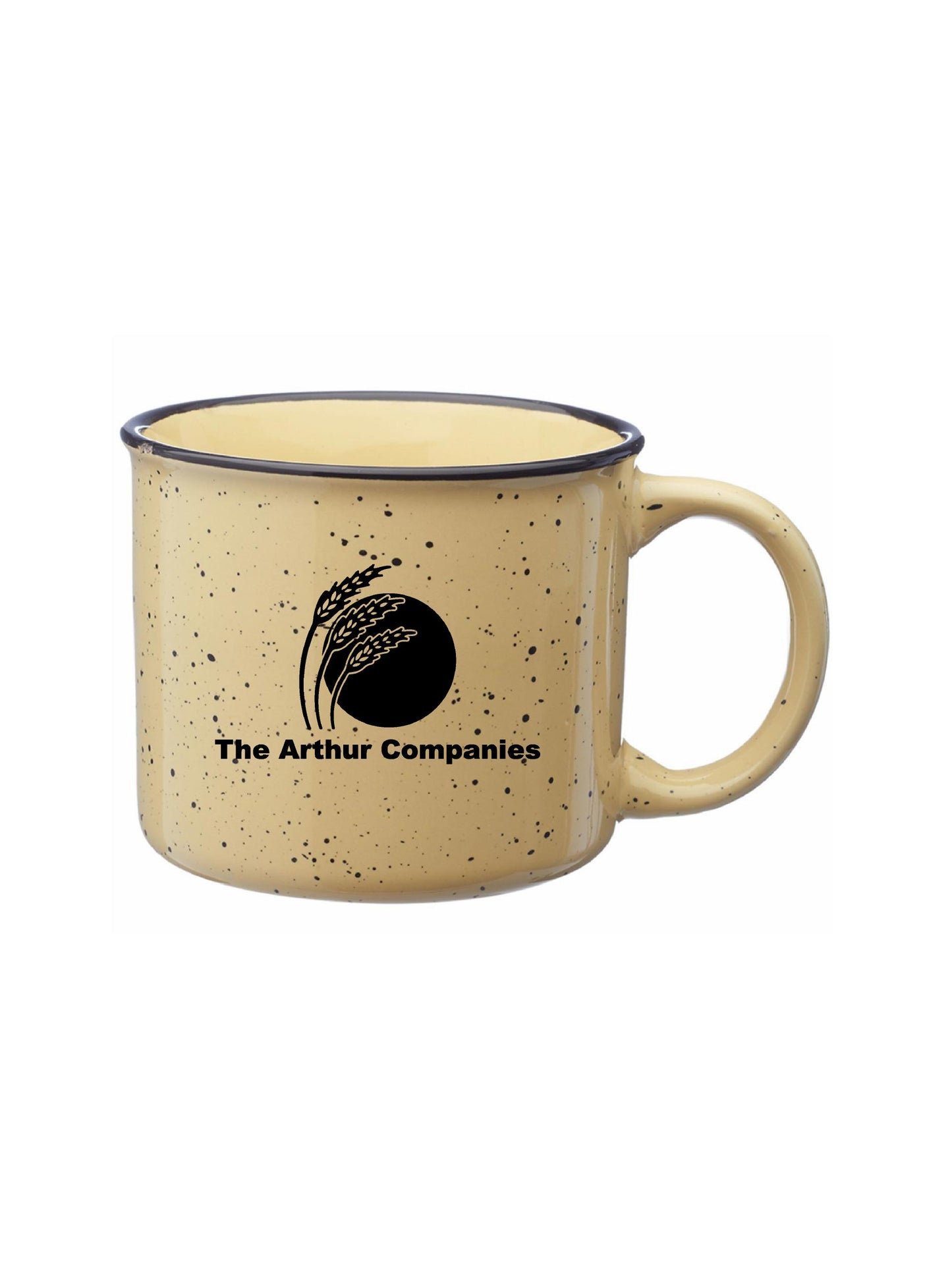 AC106. Classic Campfire 13 oz Speckled Coffee Mug