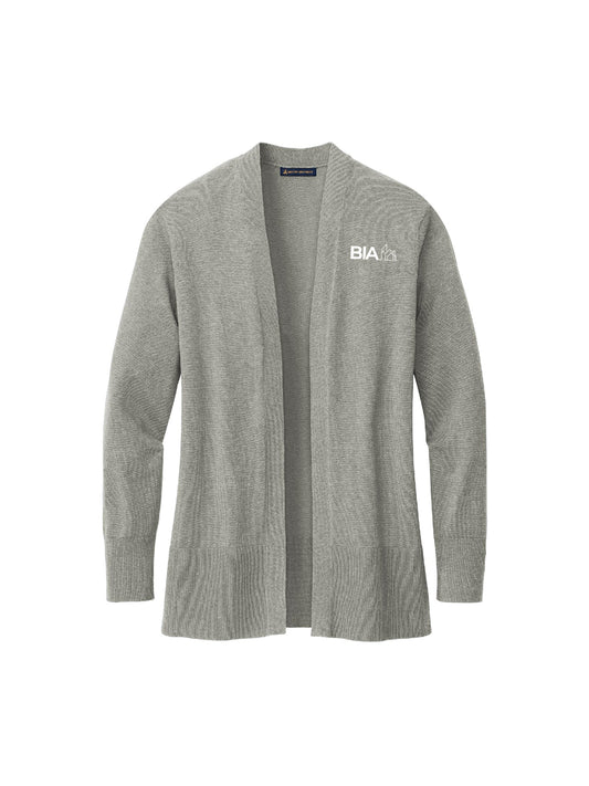 BIA100. Brooks Brothers Women's Cotton Stretch Long Cardigan Sweater