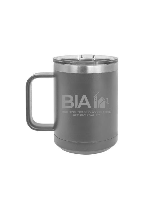 BIA500. 15 oz. Polar Camel  Tumbler with Handle