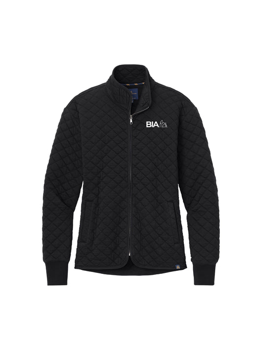 BIA108. Brooks Brothers Women’s Diamond Quilt Full-Zip