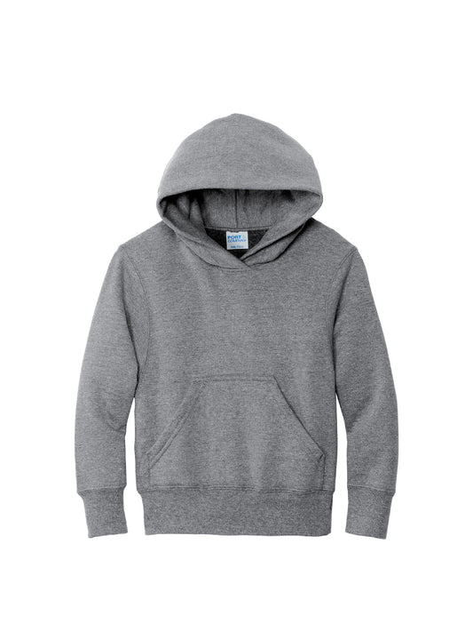 BLC305. Port & Company® Youth Core Fleece Pullover Hooded Sweatshirt