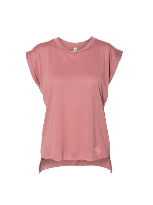 CP107. BELLA+CANVAS® Women’s Flowy Muscle Tee With Rolled Cuffs