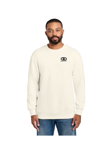 CK242. Port & Co® Foundation Fleece Pullover Crewneck Sweatshirt