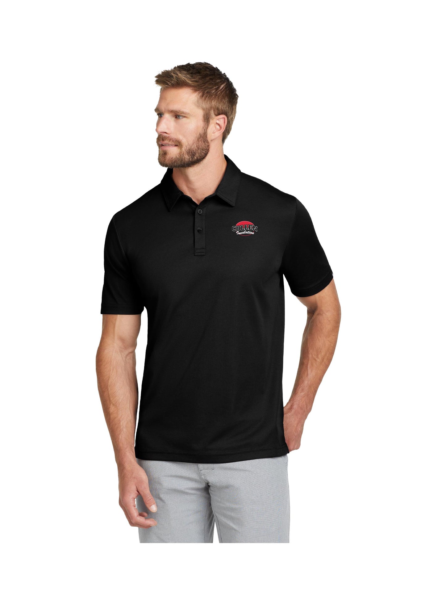 CIN215. TravisMathew Oceanside Solid Polo