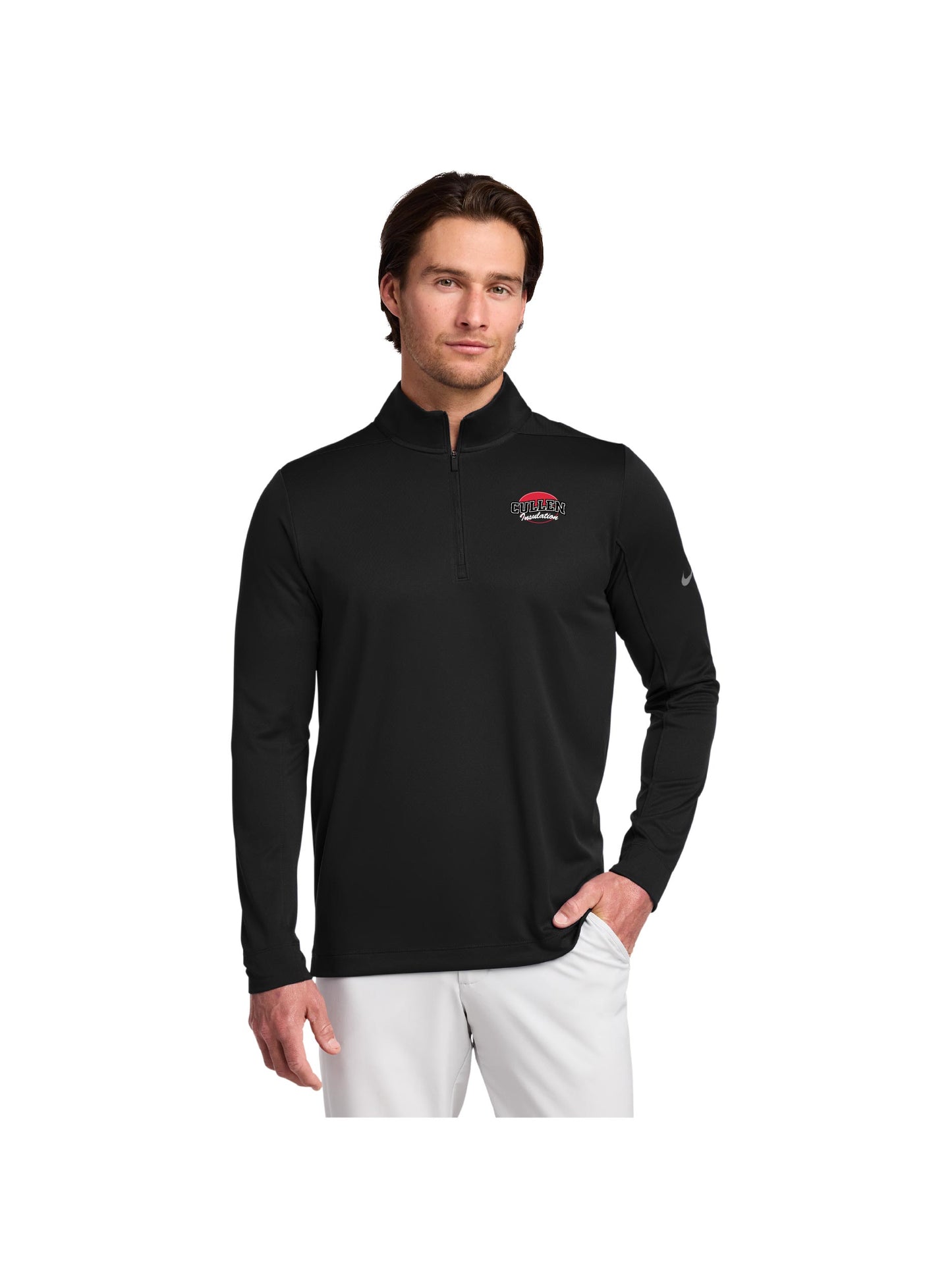 CIN219. Nike Dry 1/2-Zip Cover-Up