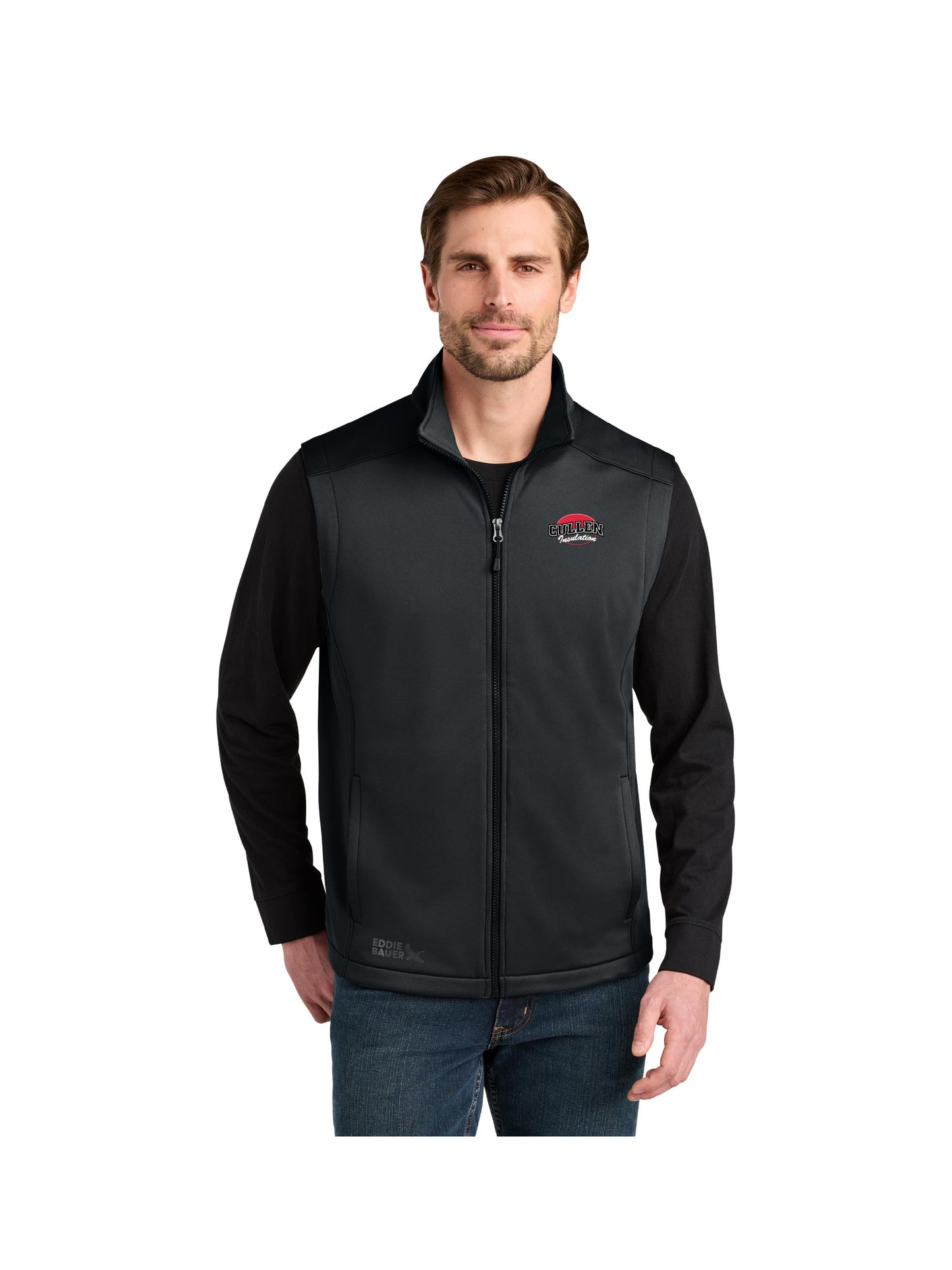 CIN222. Eddie Bauer® Smooth Mid Layer Fleece Vest