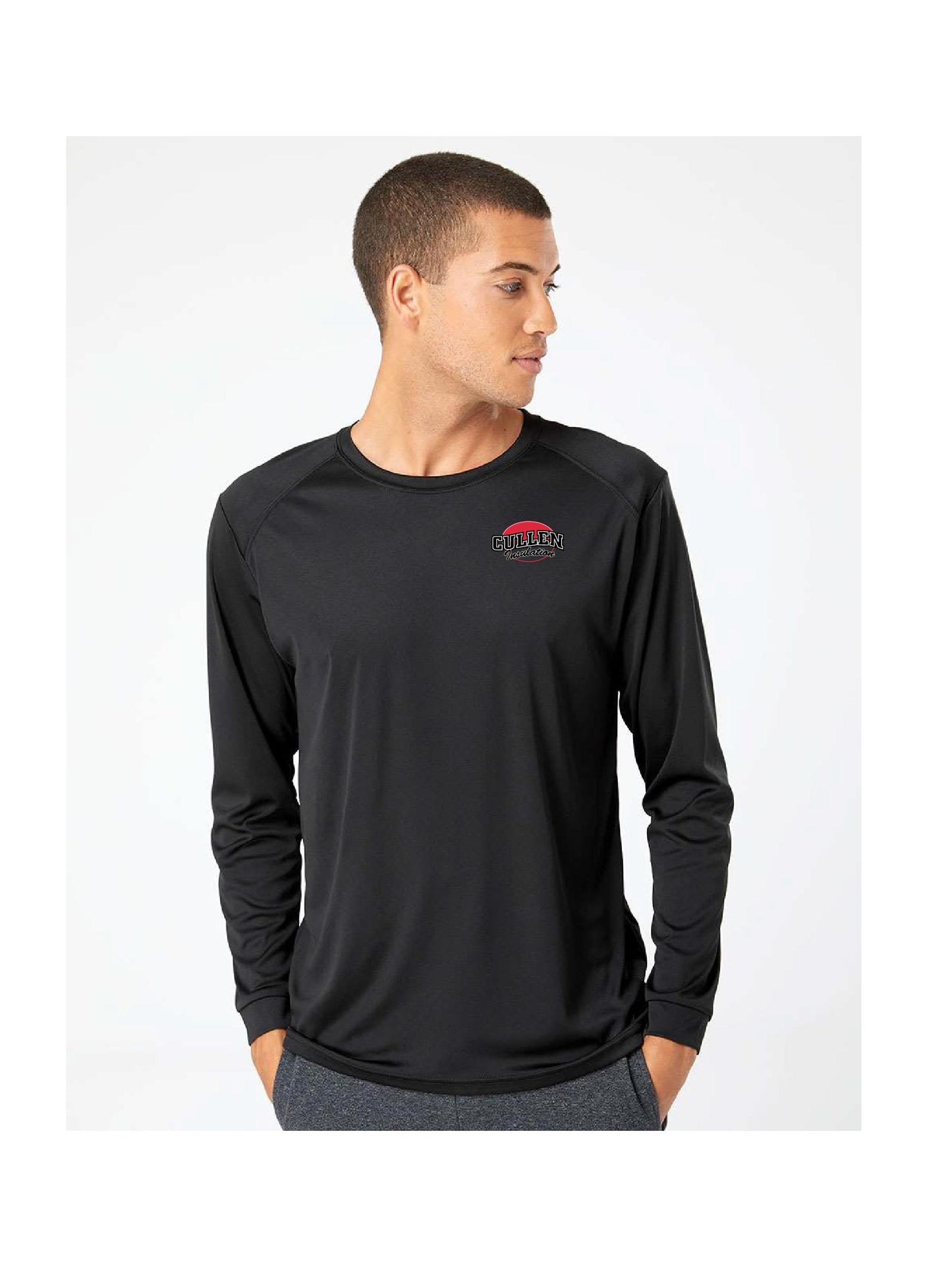 CIN202. Paragon Unisex Long Islander Performance Long Sleeve T-Shirt