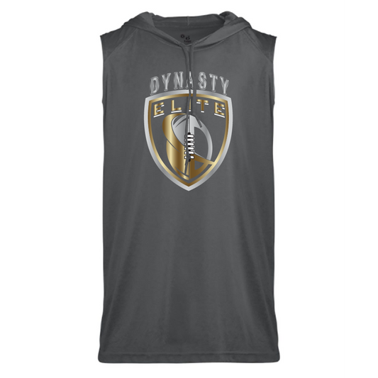 DE204. Badger - B-Core Sleeveless Hooded T-Shirt