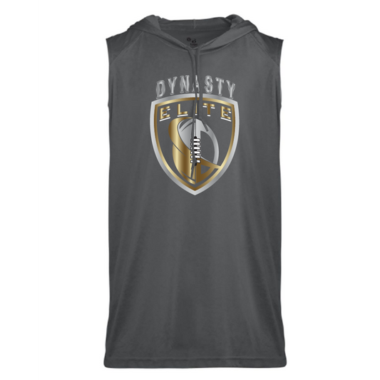 DE304. Badger - Youth B-Core Sleeveless Hooded T-Shirt