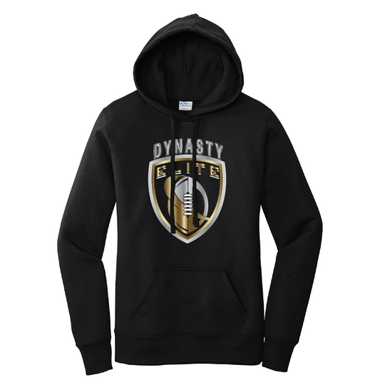 DE102. Port & Company ® Ladies Core Fleece Pullover Hooded Sweatshirt