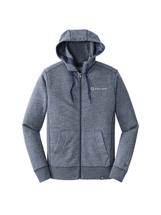 EC106. New Era® French Terry Full-Zip Hoodie