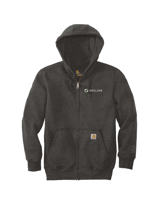 EC114. Carhartt® Rain Defender® Paxton Heavyweight Hooded Zip-Front Sweatshirt