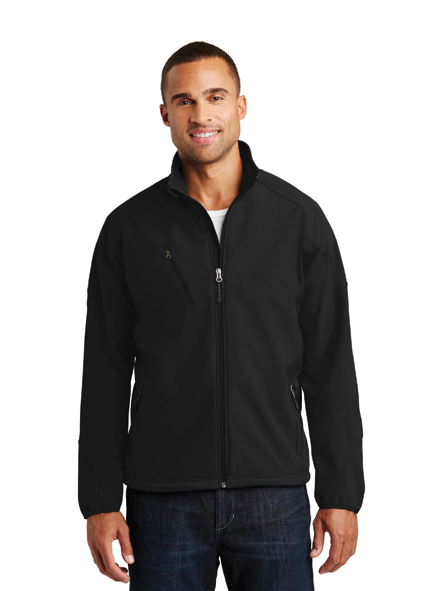 EC119. Port Authority® Tall Textured Soft Shell Jacket