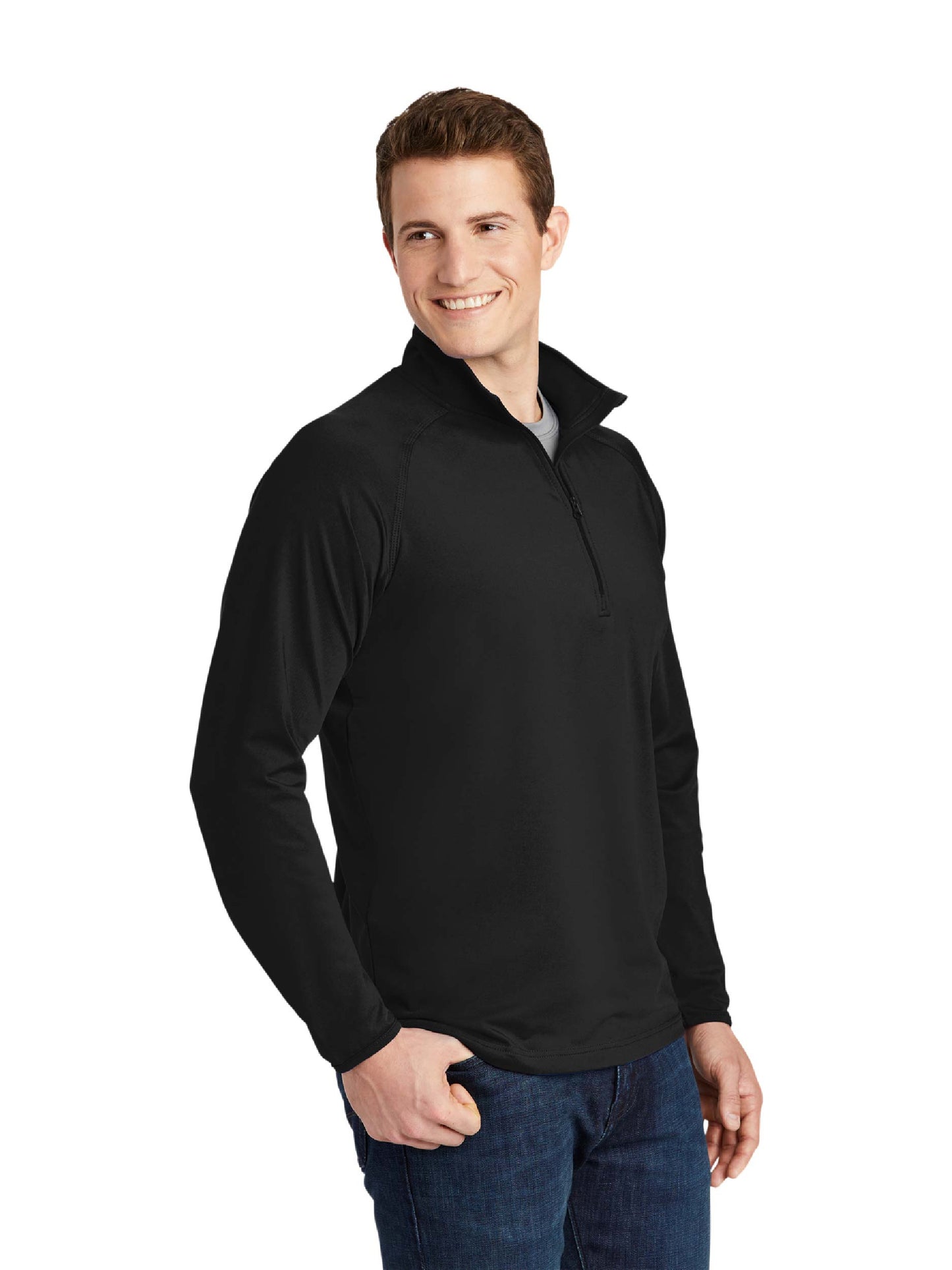 EC120. Sport-Tek® Tall Sport-Wick® Stretch 1/2-Zip Pullover