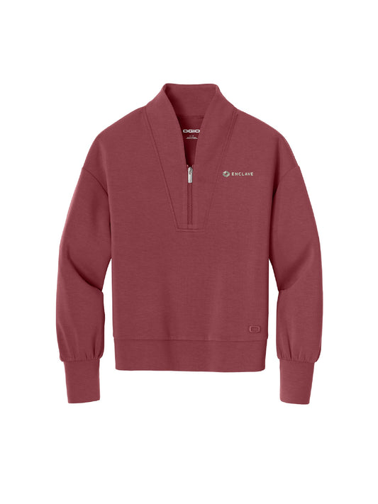 EC230. OGIO® Women’s Transcend 1/4-Zip