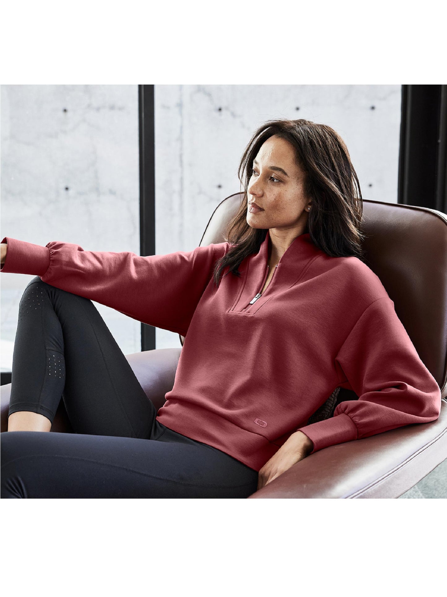 EC230. OGIO® Women’s Transcend 1/4-Zip