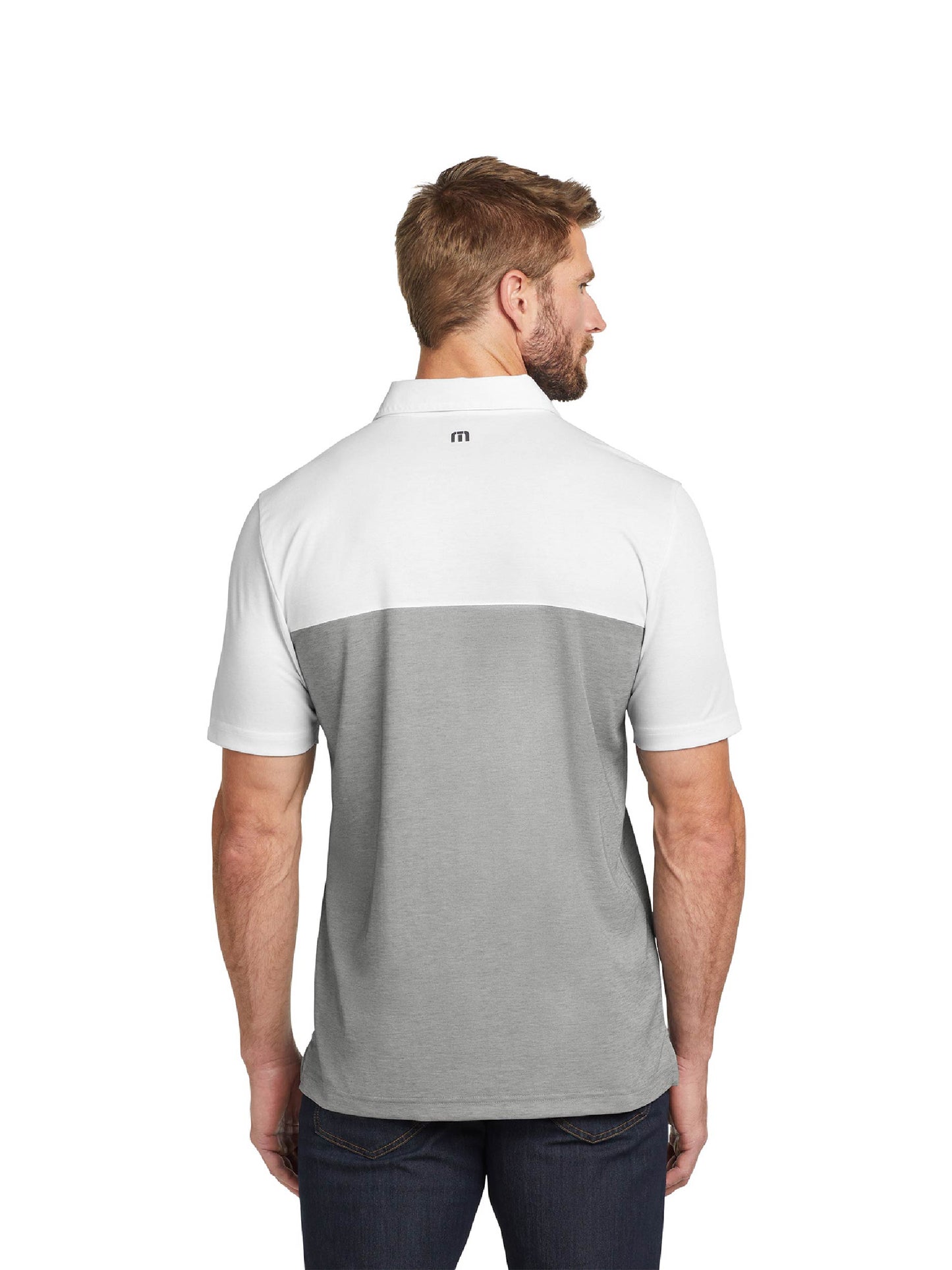 EC148. TravisMathew Oceanside Blocked Polo