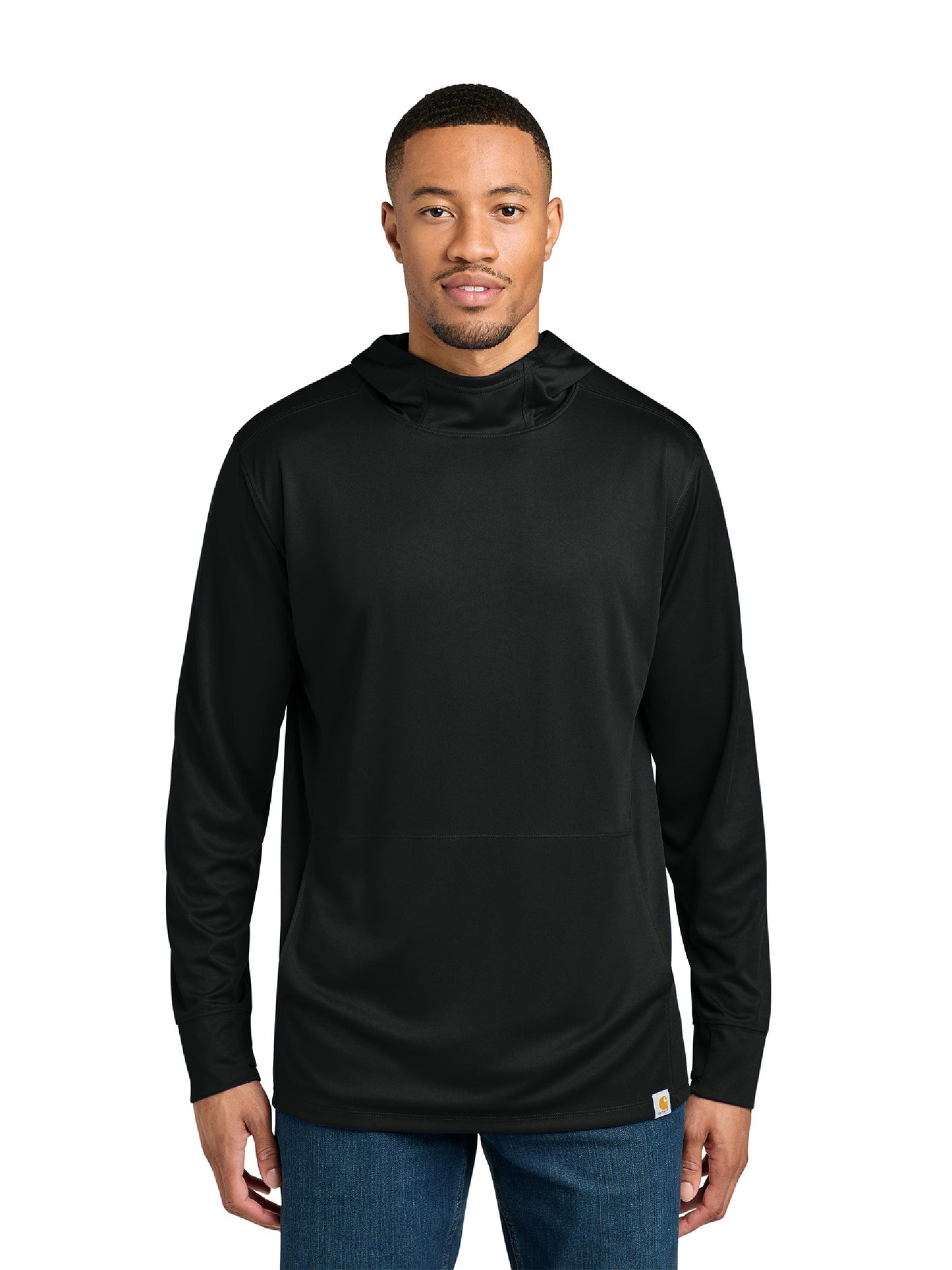 EC142. Carhartt Force® Sun Defender™ Long Sleeve Hooded T-Shirt