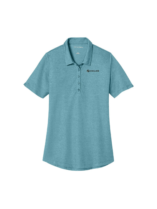 EC208. Port Authority® Women's Fine Pique Blend Polo