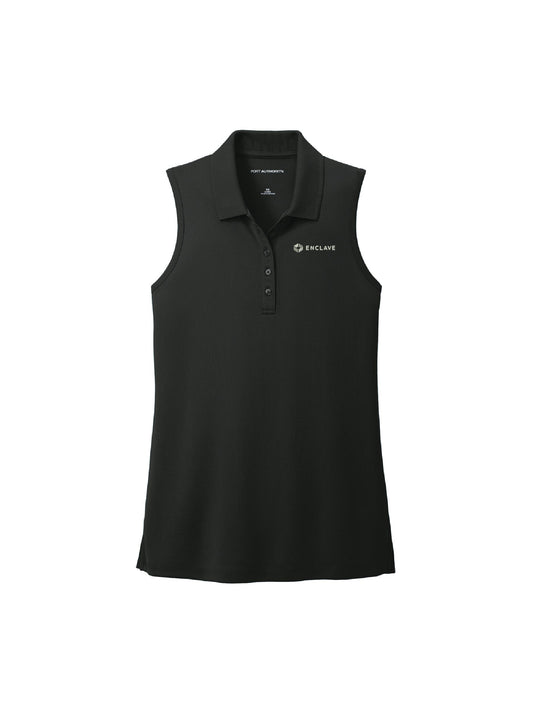 EC221. Port Authority® Women's Dry Zone® UV Micro-Mesh Sleeveless Polo