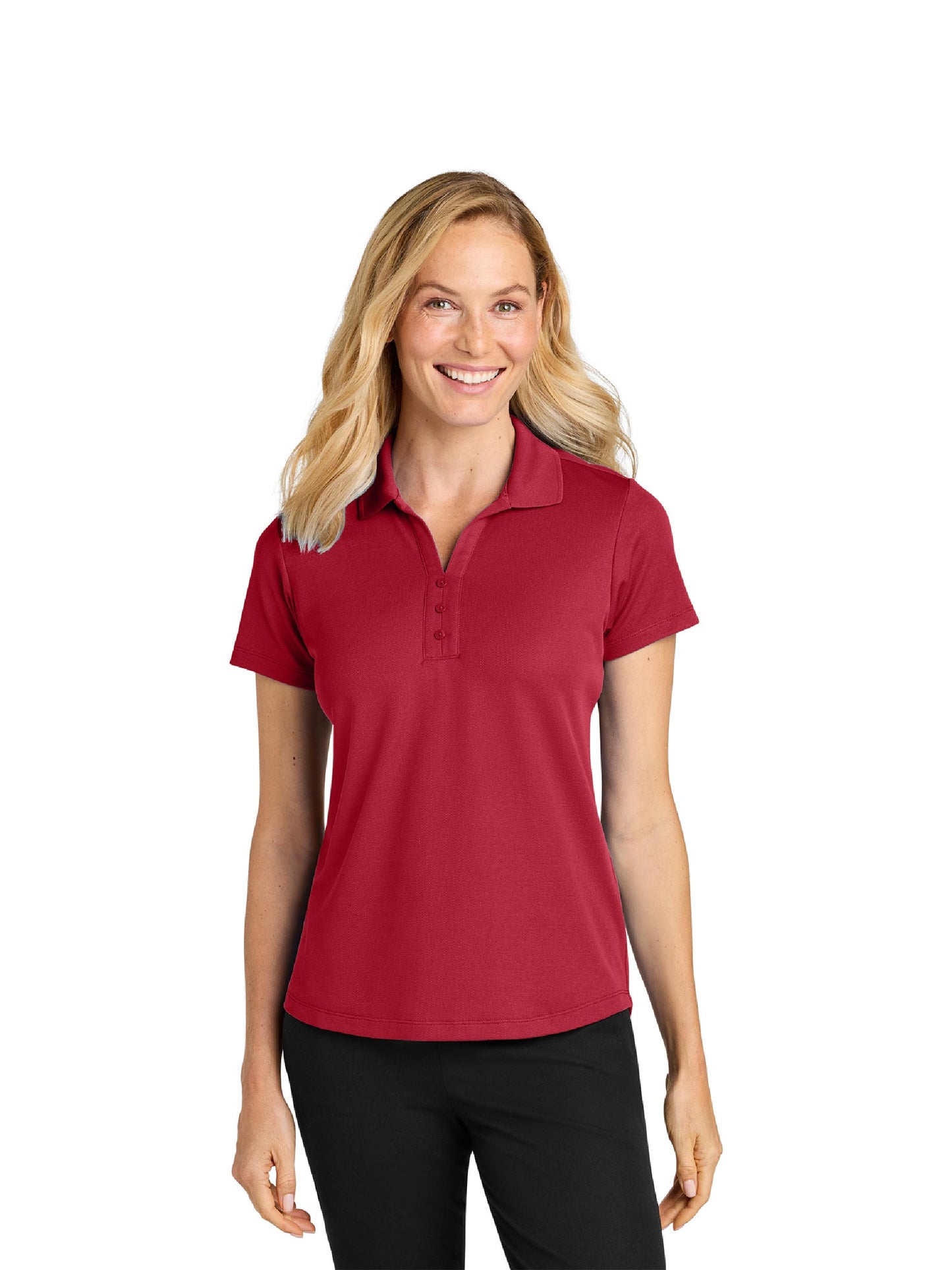 EC242. Port Authority® Women’s Plaited Pique Polo