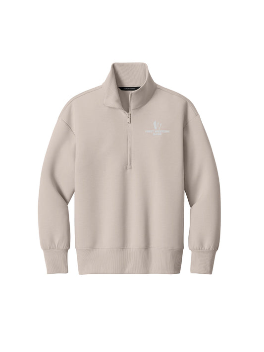 FW101. Mercer+Mettle Women’s Soft Spacer 1/4-Zip