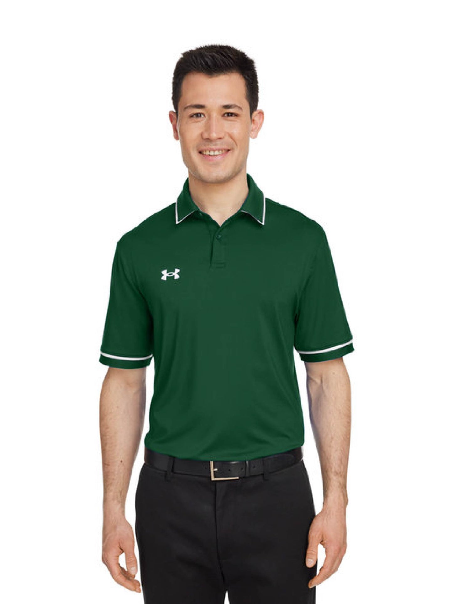 GGF201. Under Armour Men's Tipped Teams Performance Polo