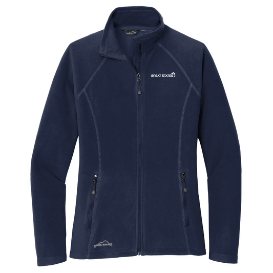 GSC130. Eddie Bauer® Ladies Full-Zip Microfleece Jacket