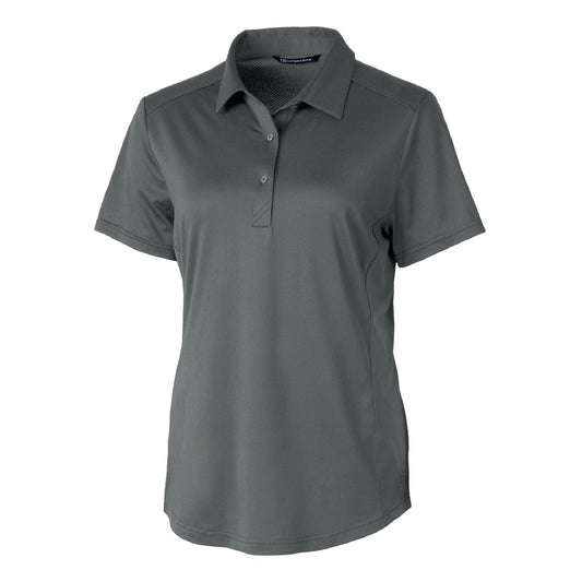 GSC134. Cutter & Buck Prospect Textured Stretch Women's Short Sleeve Polo