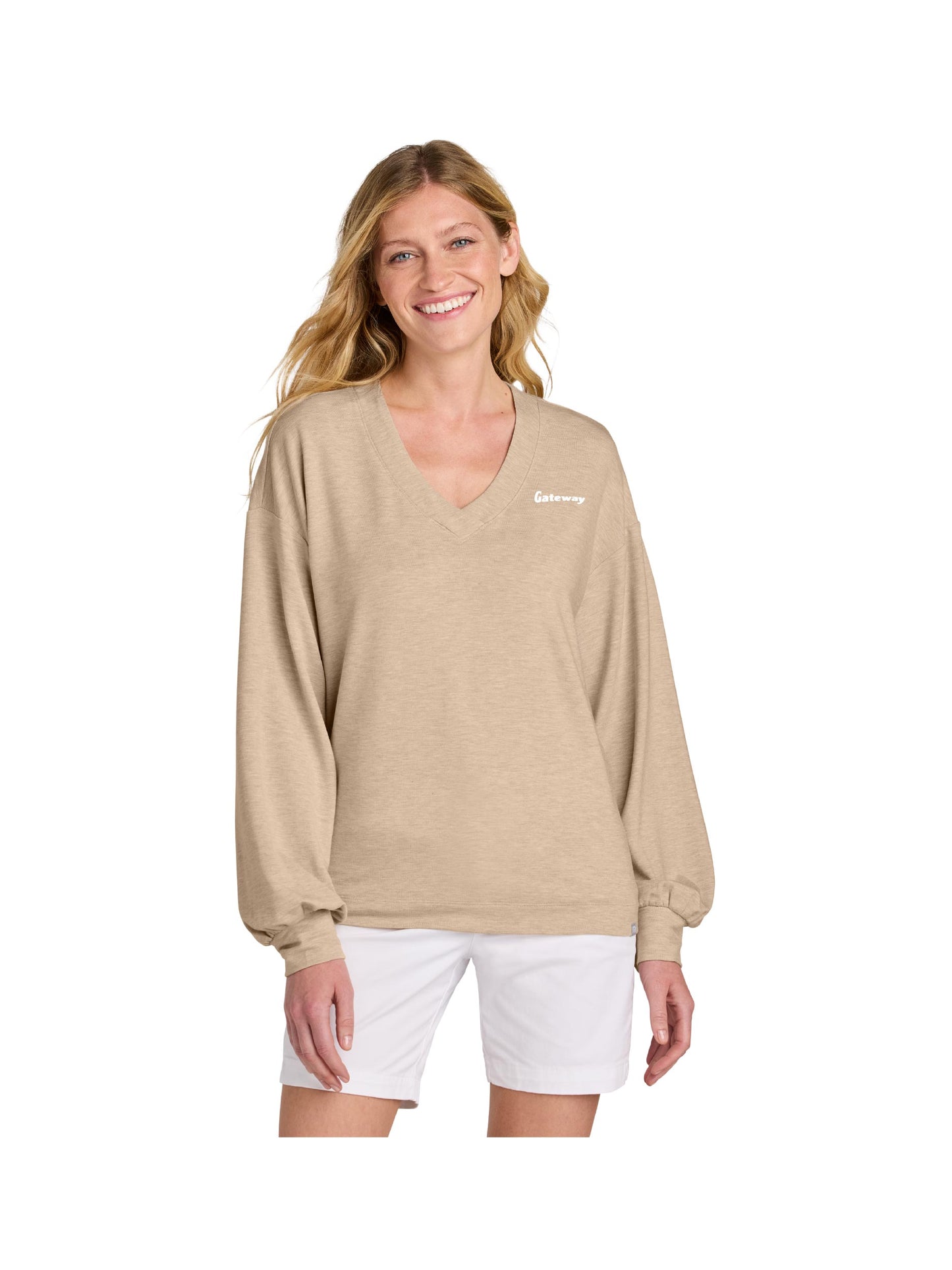 GW106. TravisMathew Women's Long Weekend V-Neck