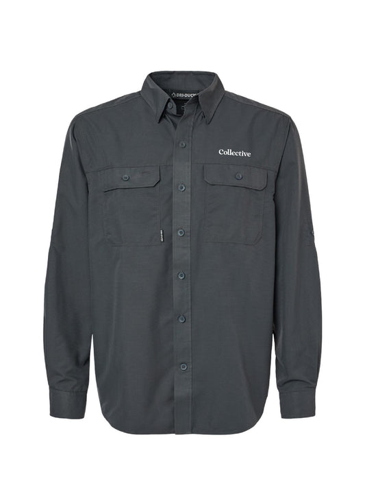 GSC266. Dri Duck Men's Crossroad Woven Shirt