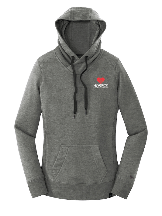 HRRV103. New Era® Ladies French Terry Pullover Hoodie