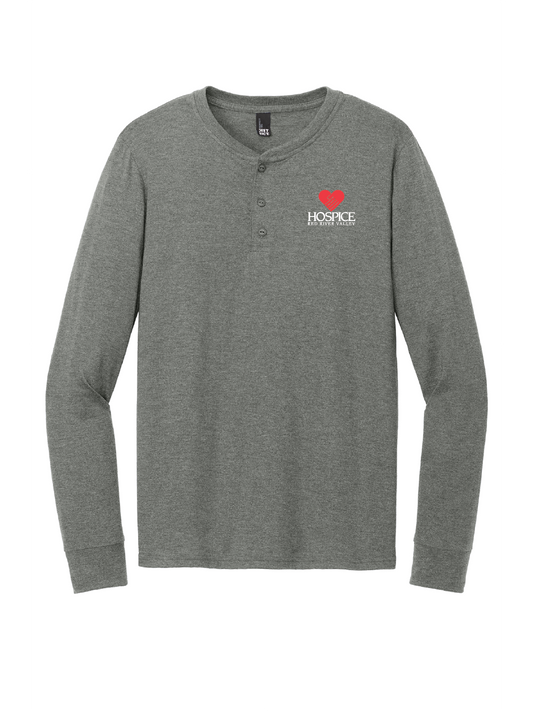 HRRV214. District Perfect Tri Long Sleeve Henley