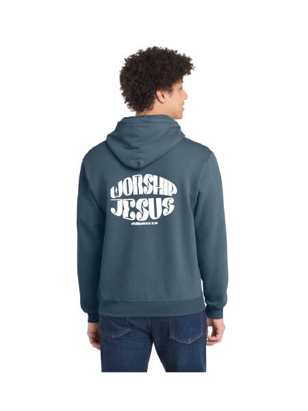 HAC307. Port & Company Core Fleece Hooded Sweatshirt