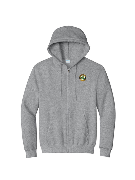 IW305. Port & Co™ Essential Fleece Full-Zip Hooded Sweatshirt