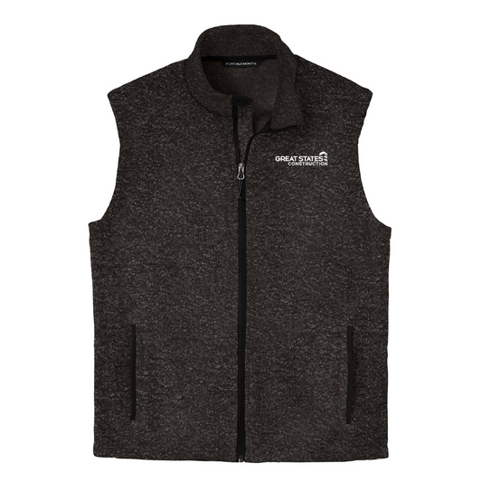GSC216. Port Authority® Men's Sweater Fleece Vest
