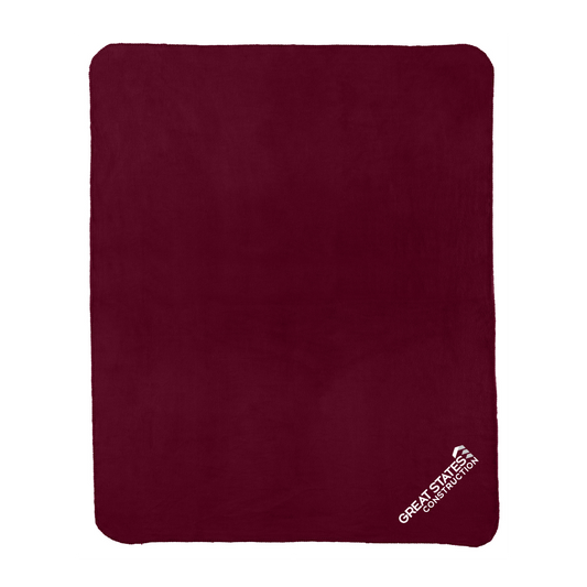 GSC502. Port Authority® - Value Fleece Blanket with Strap