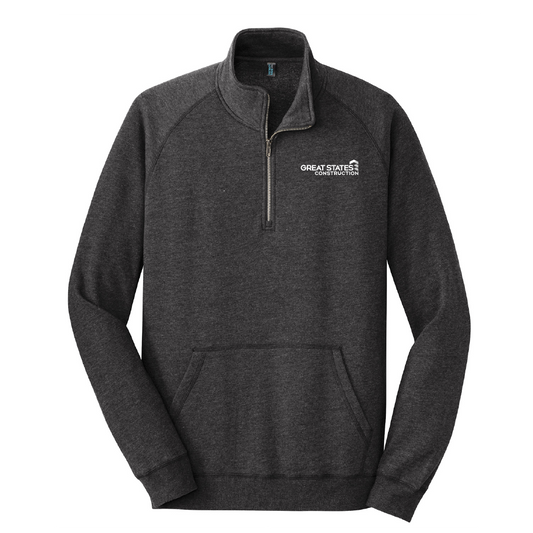 GSC207. District® Men's Lightweight Fleece 1/4-Zip Shirt