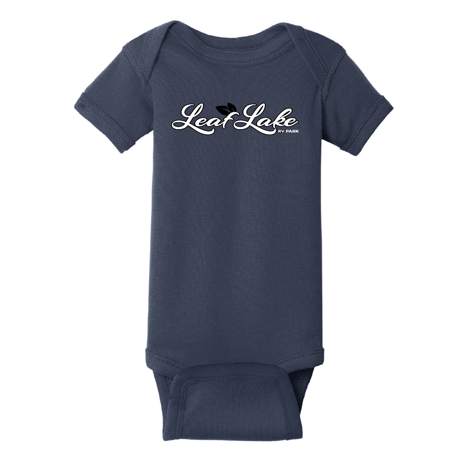 LL406. Rabbit Skins™ Infant Short Sleeve Baby Rib Bodysuit