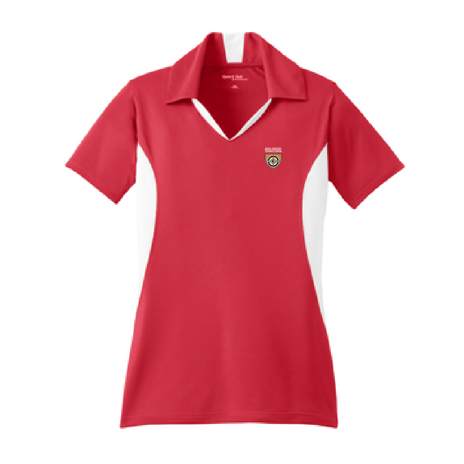 WRJ105. Sport-Tek® Ladies Side Blocked Micropique Sport-Wick® Polo