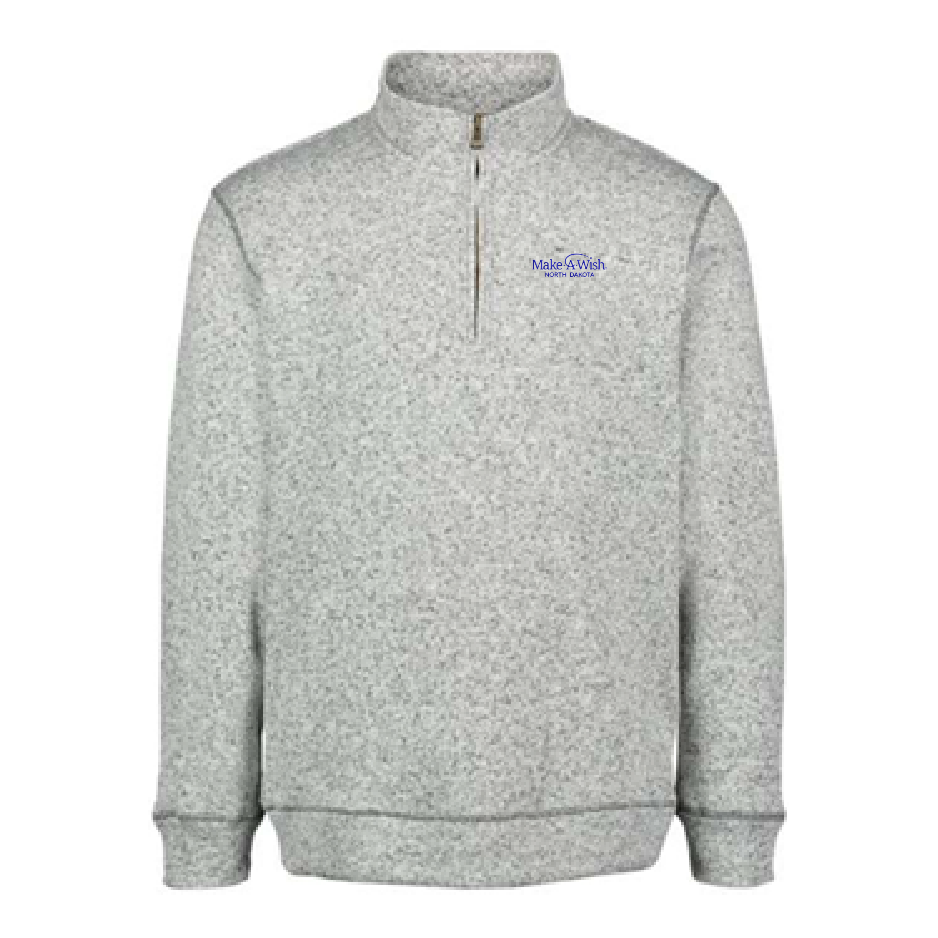 MAW219. Vintage Sweaterfleece Quarter Zip