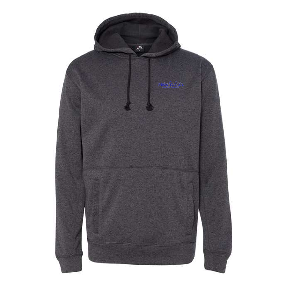 MAW207. Men's J. America Cosmic Fleece Hooded Sweatshirt