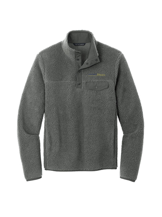 MPM128. Port Authority Camp Fleece Snap Pullover